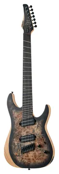Schecter Reaper-7 Multi-Scale Charcoal Burst