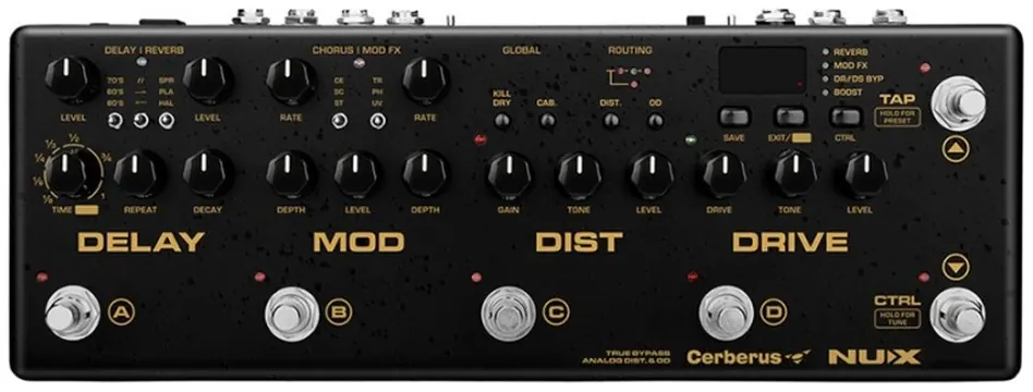 nuX Cerberus Multieffekt-Pedal