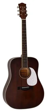 Richwood Heritage Series HSD-35-MBR dreadnought guitar with solid cedar top