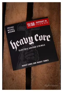 Dunlop Electric Nickel Wound Heavy Core Strings 11-50