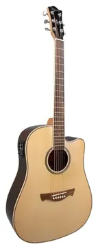Tagima Ws-20 Eq Elétrico Walnut Series Folk Cutway Aço (3215)