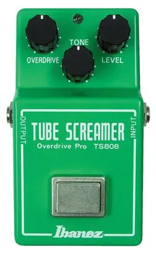Ibanez TS808 Tube Screamer Overdrive Pedal, Reissue