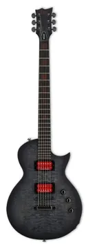 ESP/LTD BB-600 Baritone See Thru Black Sunburst Satin con Estuche