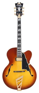 D'Angelico Excel EXL-1 Dunkler Iced Tea Burst