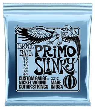 Ernie Ball 2212 Primo Slinky Nickel Wound Electric Guitar Strings