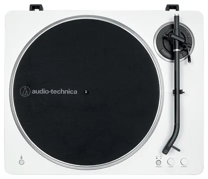 Audio-Technica AT-LP70XBT-WS Giradischi a cinghia automatico Bluetooth Bianco/Sil.