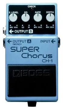 Boss CH-1 Super Chorus Effetto stereo a pedale per chitarra