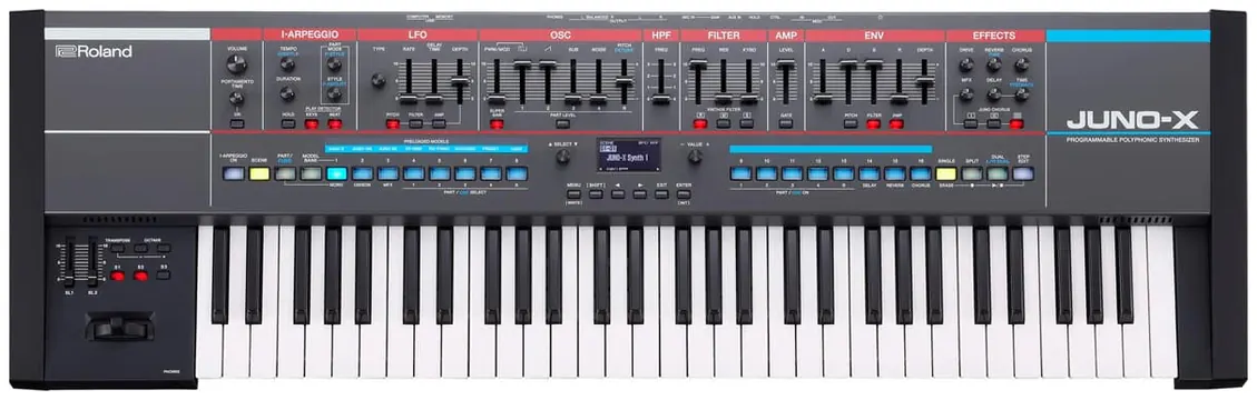 Roland Teclado Roland JUNO-X Sintetizador Polifônico VD