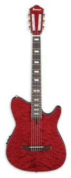 Guitarra Eletroacústica Ibanez FRH20QMN WRL Wine Red