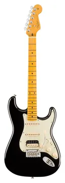 Fender american professional stratocaster hss mn black x chitarra elettrica
