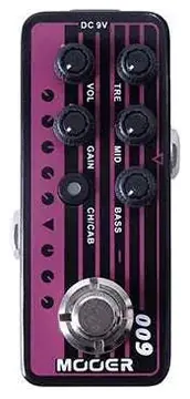 Mooer Micro Preamp 09 Blacknight