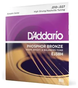 Corde Acustica D`Addario EJ38H Phosphor Bronze 10-27