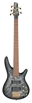 Ibanez SR305EDXBZM Black Ice Frozen Matte 5 Snarige Elektrische Basgitaar