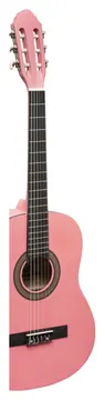 Stagg C430 M PK Roze 3/4 klassieke gitaar met lindehouten top
