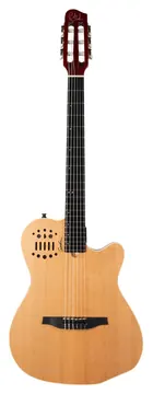 Godin MultiAc ACS SLIM Nylon - Synth Access - 2 Voice Narrow Neck Version Cedar Natural SG
