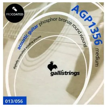 Galli ProCoated Phosphor Bronze String Set Acoustic, AGP1356