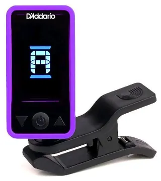D'Addario PW-CT-17PR Eclipse Chromatic Clip-On Tuner Purple