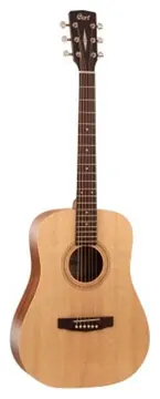 Cort E50OP "earth" Guitare Folk 7/8 Open Pore