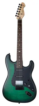 Mooer MSC31 Pro Guitar Green Burst