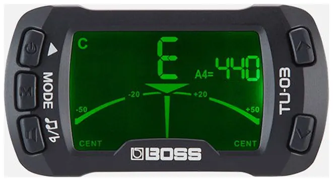 Boss TU-03 Tuner And Metronome