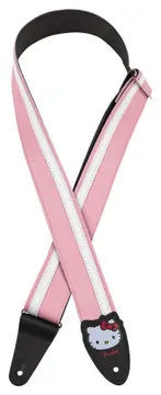 Fender x Hello Kitty Leather Strap Pink