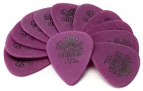 Dunlop Tortex standard 418P1.14 1.14mm 12pz plettri chitarra