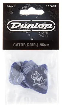 Dunlop 417P96 GATOR GRIP PLAYER'S PACK DE 12 MEDIATORS 0,96mm
