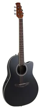 Applause Ab28 Super Shallow Bowl Cutaway Black Satin AB28-5S
