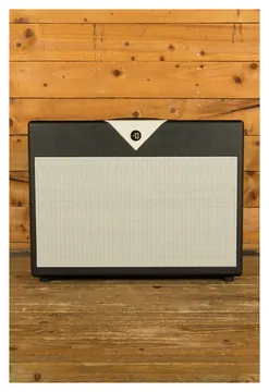 Divided By 13 2x12F - 2x12" Open Back Cab - Celestion G12H - Black Bronco