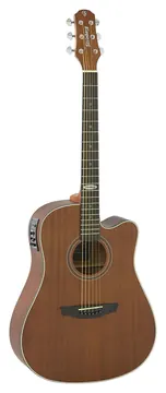 Strinberg SD200C MGS Black Series Folk de Aço C/ Afinador Mahogany Fosco