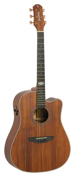 Strinberg SD300C KS Black Series Plus Folk de Aço C/ Afinador e Bag Koa Fosco