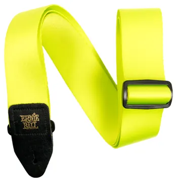 Ernie Ball Gitarrengurt, Premium, Neongrün