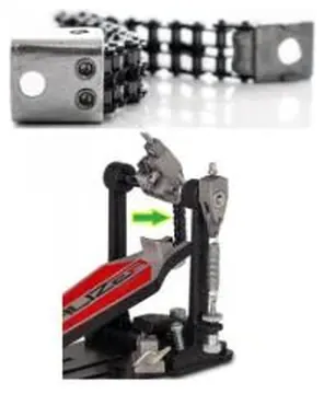 Odery Corrente Dupla de Pedal Odery EQ.CHAIN-P para Várias Marcas