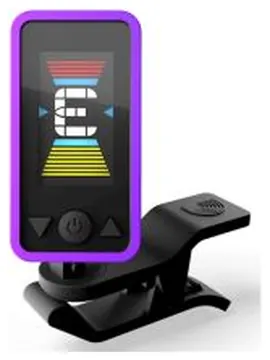 Accordatore a clip D'Addario PW-CT-17PR Eclipse purple