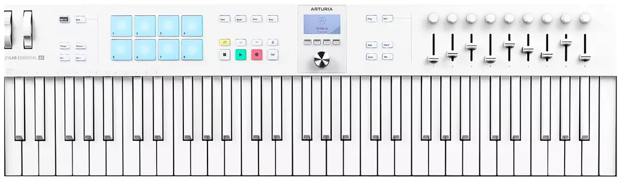 Arturia KeyLab Essential mk3 61 Alpine White
