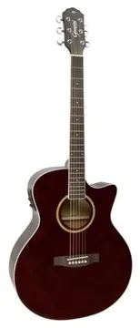 Giannini GSF3 CEQ Eletroacústico Aço Translucent Dark Wine Dark