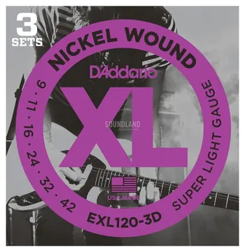 D'Addario EXL120-3D 009-042