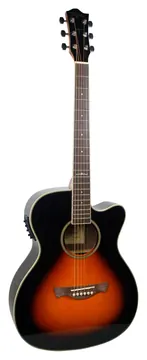 Tagima WS-30 Drop Jumbo Aço Eletroacústico Drop Sunburst