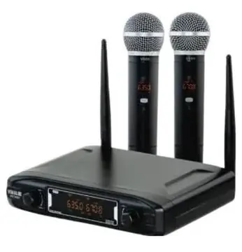 Vokal Microfone Sem Fio Vokal VS148D UHF - Qualidade e Performance