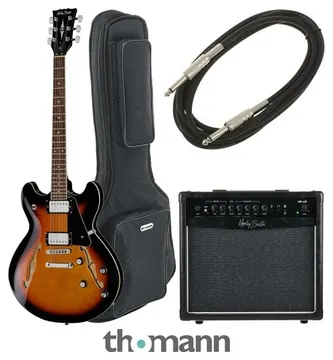 Harley Benton HB-35 VB Vintage Series Bundle