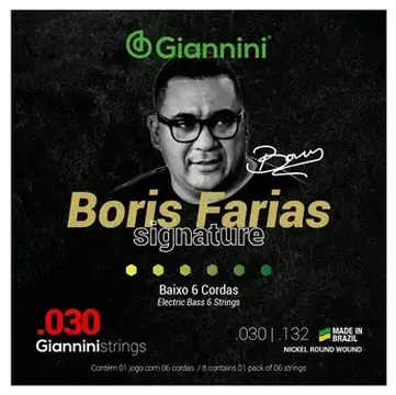 Giannini Encordoamento Giannini Boris Faria SSBNBF P/ Baixo 6C 030