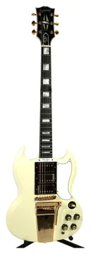 Epiphone 1963 Les Paul SG Custom With Maestro Vibrola Inspired by Gibson Custom, Classic White