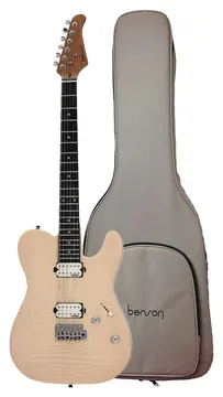 Benson Modern M5 TW Transparent White Telecaster Passiva C/ Bag