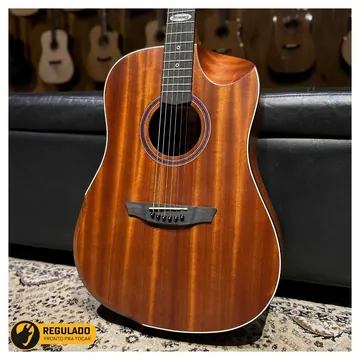 Strinberg Sd201hcr Mahogany Arm Rest Folk Eletroacústico C/ Bag Luxo - Regulado