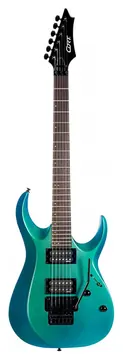 Cort X300 Floyd Rose Flip Blue FBL Emg Retroactive