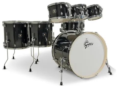 Gretsch Drums Energy Black Sparkle 7pcs Set