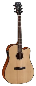 Cort MR E Folk com Afinador - Natural Satin