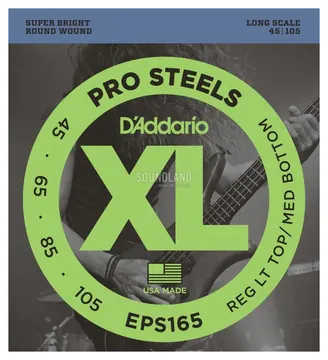 D'Addario EPS165 Pro Steels 045-105
