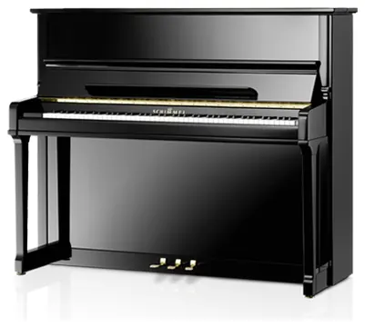 Schimmel K 125 Schwarz poliert Klavier