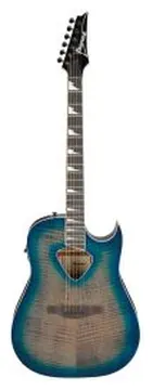 Ibanez ALT50FA-BDB Chitarra Acustica Elettrificata blue doom burst high-gloss